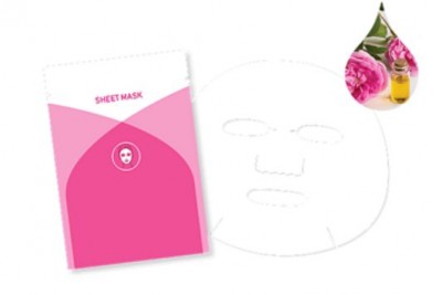 Sheet Mask shown next to its box