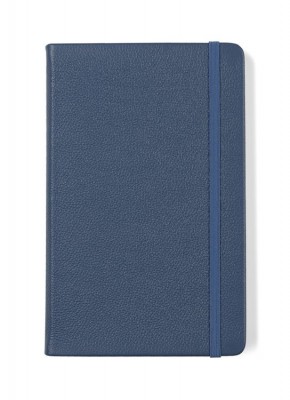 Moleskine Ruled Notebook shown in blue
