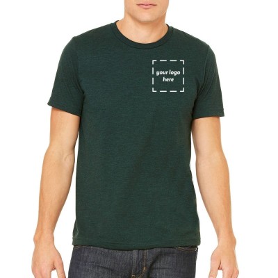Bella Unisex Triblend T-Shirt shown on a male model