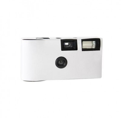 FujiFilm Disposable Camera shown from the front