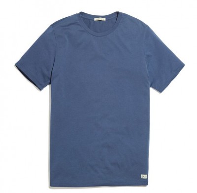 Marine Layer Unisex Crew T-Shirt in Faded Navy