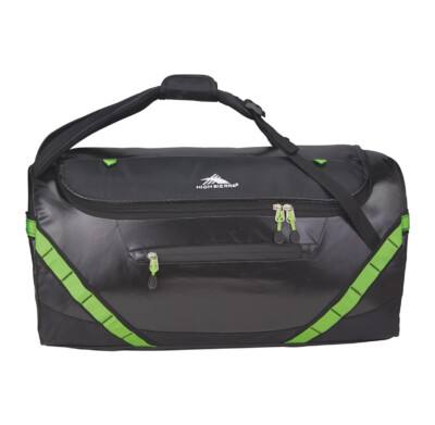 High Sierra 24" Duffle Bag shown from the side lengthwise