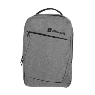 Blade Tech Backpack shown from the front with an example logo
