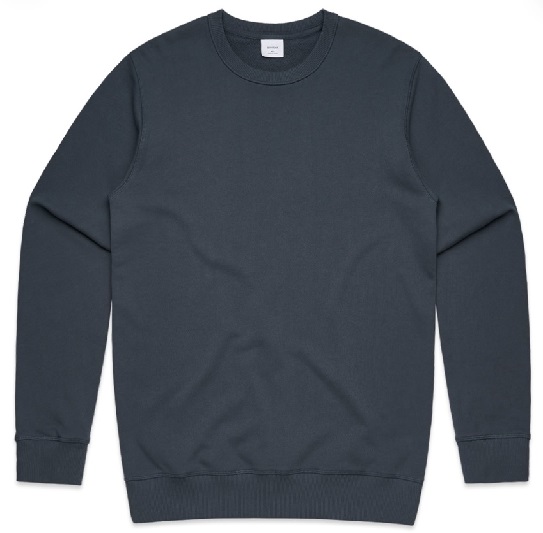 AS Colour 100% Cotton Crew Sweatshirt in Petrol Blue
