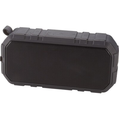 Brick Waterproof Bluetooth Speaker shown at an angle
