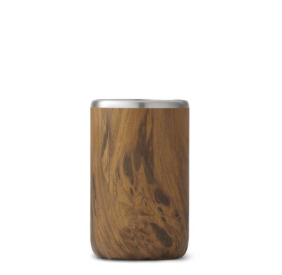 S'well 12 Oz. Can Cooler shown in Teakwood
