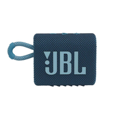 JBL Go 3 Speaker shown in Blue