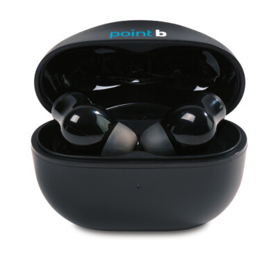 Anker Soundcore Earbuds 3i shown with an example logo on the case